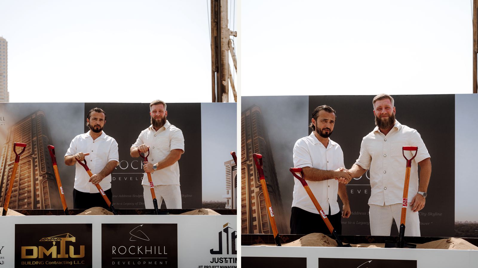 Официальный старт строительства Rockhill Tower — Первые лопаты: закладка Rockhill Tower